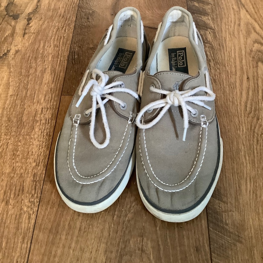 Grey Polo loafers by Ralph Lauren